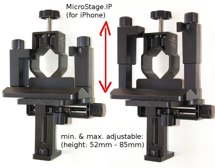 Lacerta MICROSTAGE-IPHONE Befestigung