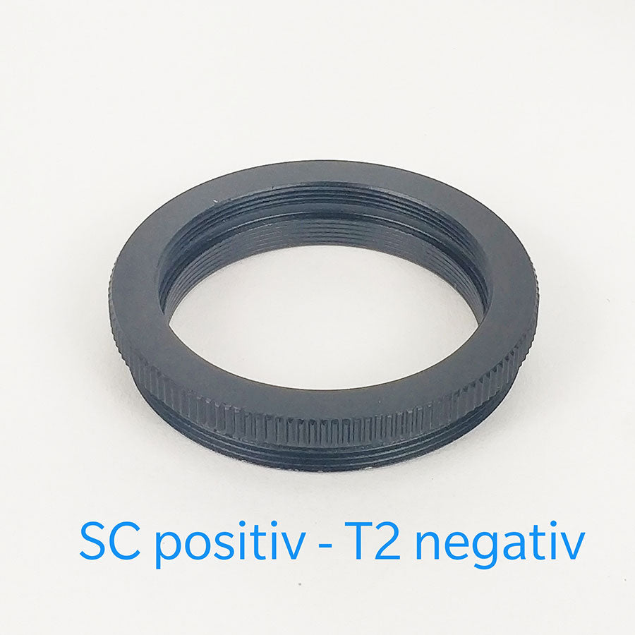 GSO Adapter von T2 innen auf SC außen